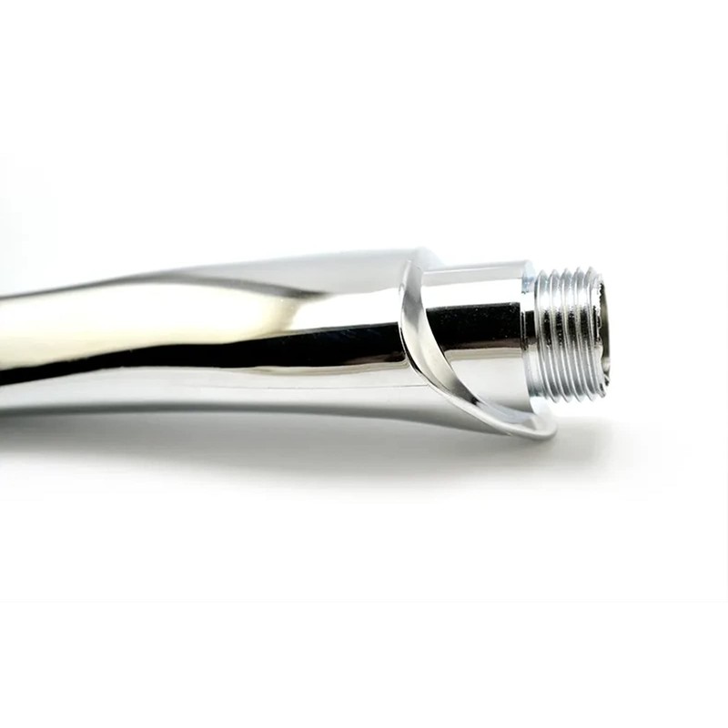 Shower Head Chrome with Stainless Steel Hose and Wall Mount