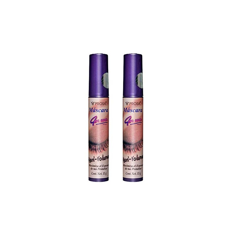 Prosa Rimel Mascara Pestañas Maxi Volumen 13g 2 Piezas