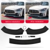Dreamizer For VW Volkswagen Passat Sedan Gloss Black Front Bumper