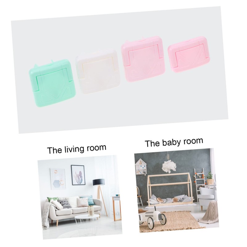 ORFOFE 60pcs Safety Socket Covers Plug Protectors for Electric Outlets