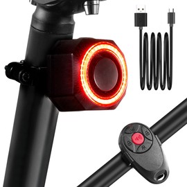 Trixter Alarma Antirrobo para Bicicleta Motocicleta, Sirena Antirrobo con Control Remoto 110dB Inalámbrico, IP65 Vibración Sensor De Movimiento 7 Niveles, Alarma De Vehículo (TX-KS-SF33R&WL10)