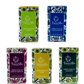 TQL | Pack 5 Jabones Concha Nacar, Azufre, Avena, Aguacate, Baba de Caracol Rutina Completa | Cuidado de la Piel | Todo tipo de piel | Skin Care | Limpiador Facial | Barras 100gr