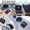 Marine Stereo Bluetooth Radio Player with 2 x 6.5 Speaker