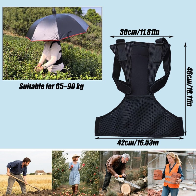 Hayaww Umbrella Holder Strap Hands Free Umbrella Holder Portable Hands