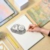 Cuaderno De Boceto Sketchbook Libro Block Dibujo 24hojas A4