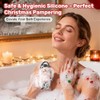 Paquete Exfoliante Corporal Silicona Hombres Mujeres Pieles Sensibles Rellenos Calcetines