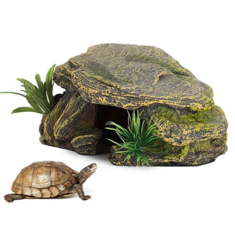 Hábitat de reptiles de tortuga no tóxico, Refugios seguros vívidos
