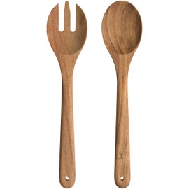 LEONARDO HOME 023076 Salad Servers Wooden
