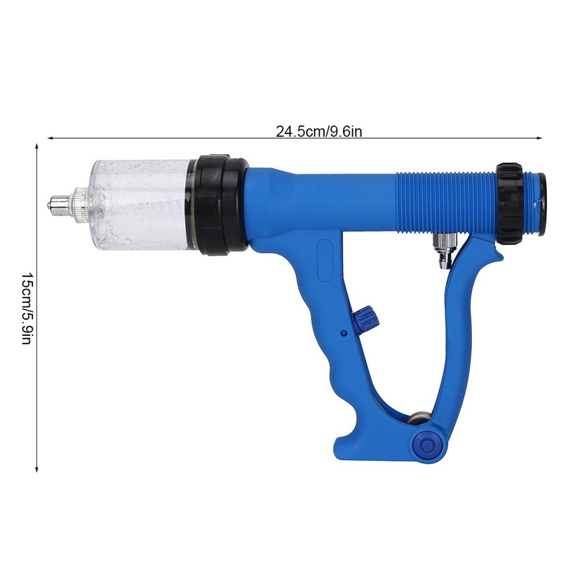 50ml Adjustable Continuous Syringe Vaccine Injector Machine for Pig Sheep