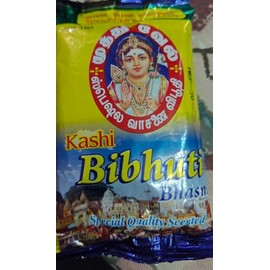Kashi Vibhuti Bhasma, Vibuthi Pure Powder - Holy Tilak Tika Tikaa (Pack of 2 X 70 Gram) Pooja Item