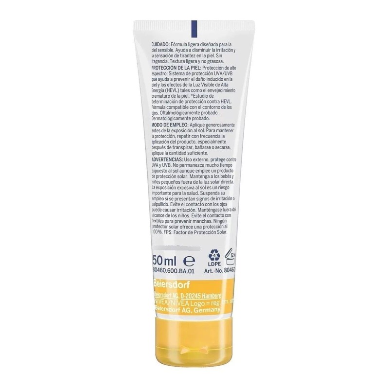 Nivea Protector Solar Nivea Sun Facial Control De Brillo Fps