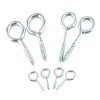 Everbilt 8 Pack Everbilt Assorted Size Zinc-Plated Screw Eye Rope