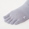 Gunze Socks Washiito Japanese Paper Yarn Soft Elastic Cuff Left