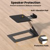 PUTORSEN Desktop Speaker Stands Pair, Speaker Riser for Most Small