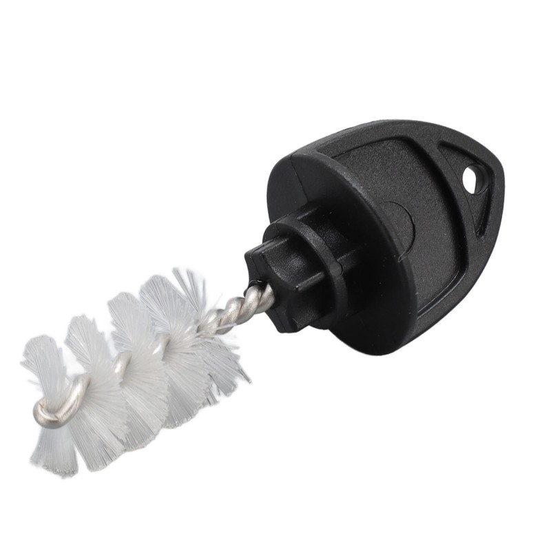 Beer Faucet Plug Brush Black ABS Beer Faucet Tap Cleaning