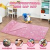 Kids Sleeping Bag Soft Plush Glowing Toddler Nap Mat with