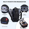 WITZMAN Travel Backpack for Men Fits 16 inch Luggage Bag