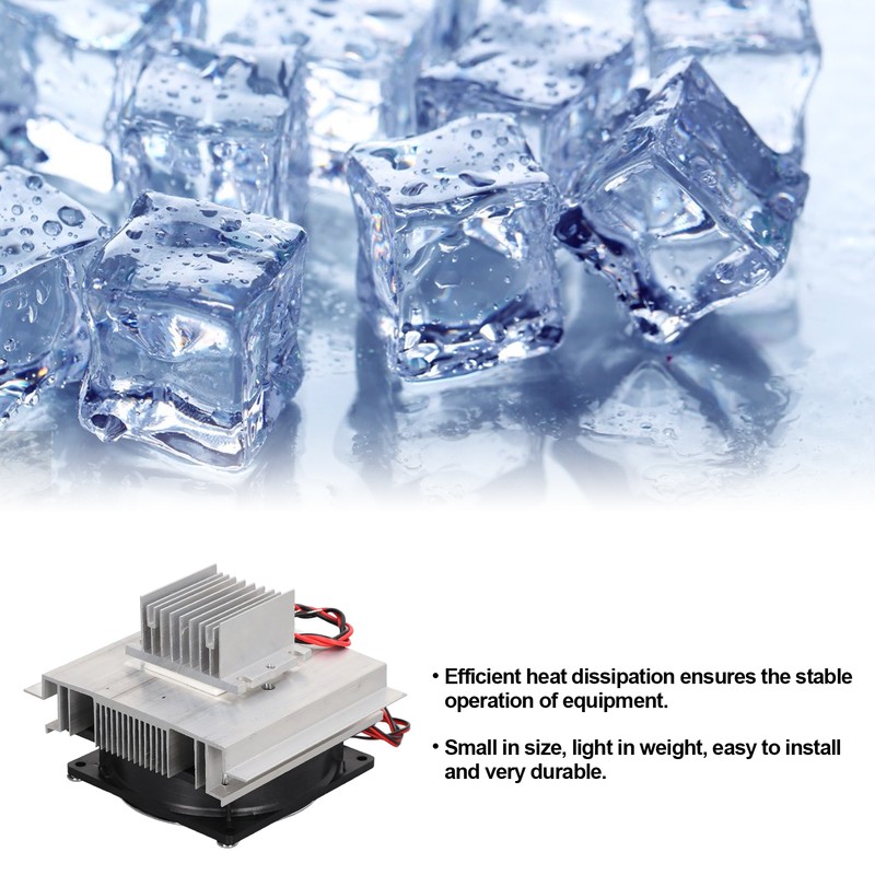 Refrigeration Cooler Thermoelectric Peltier Cooling System Set Kit for Equipment