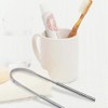 HouChanges Tongue Scraper Stainless Steel,Tongue Cleaners Fresh Breath Restored Taste