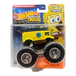 Hot Wheels Monster Trucks SpongeBob SquarePants, Die-Cast Vehicle, Yellow