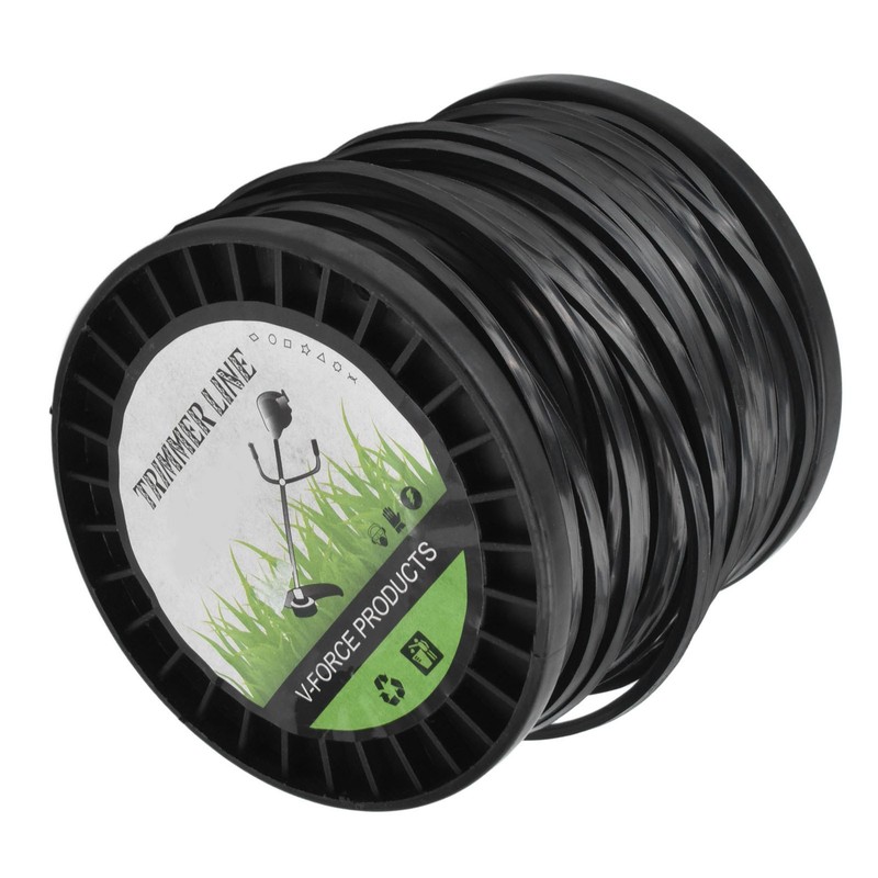 Round String Trimmer Line for Husqvarna 3.3mm Black High Cutting