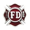 Urban Backwoods Fire Department VIII Belt Buckle for Interchangeable Belt