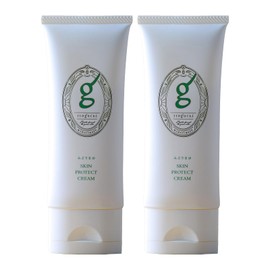 Itoguchi Green Mayu Skin Protect Cream (Set of 2), 2.1 oz (60 g) x 2, For Rough Hands, Rough Skin, Moisturizing, Silk Blending, Whole Body Cream, For Femme Care