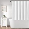 Lush Decor Peva Frosted Shower Curtain Liner With Grommets, 71"