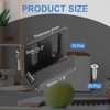 sourcing map 10 Pcs Stainless Steel Tile Hanger, Adjustable Tile