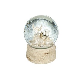Heaven Sends Christmas Snow Globe Woodland Friends