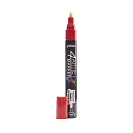 Pebeo 4Artist Marker, Oil Paint Marker, 4 mm - Red