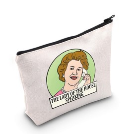 G2TUP Mrs Bucket Makeup Bag Mrs Bucket Bouquet TV Show Gifts The Lady Of The House Speaking Hyacinth Bucket Gifts (Lady Of)
