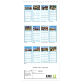 Family Planner 2026 - Journey to the North Sea - Neuharlingersiel with 5 Columns (Wall Calendar, 21 cm x 45 cm), Calvendo: The Photo Artist Peter Roder ... Port Neuharlingersiel (CALVENDO Natur)