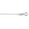 Sterling Silver Womens 24" 1mm Box Chain 3D Large Kitchen