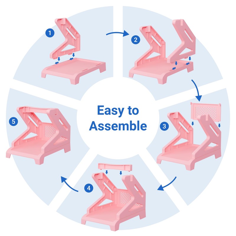 AOBIO Label Holder, Compatible with Rolls and Fan-Fold Labels, Thermal