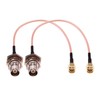 Yuelulala 2pcs SMA Male Plug to TNC Female Jack 20cm