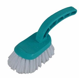 bath brush green