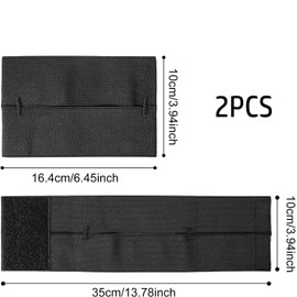 2 PCS,Baseball Softball Glove Tie,Gloves Wrap Accessory,Elastic Glove Tie Wrap for Secure Fit,Keeps Glove Pouch Shaped,Training & Storage Sports Gear