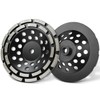 Konvixon 7 Inch Diamond Concrete Grinding Wheel, 28 Double Row