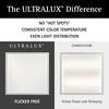 Ultralux Framed 1x4 ft LED Light Panel - CCT Switchable