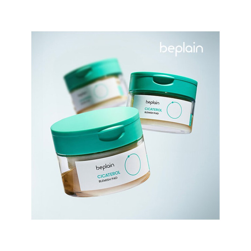 BePlain 비플레인 시카테롤 블레미쉬 패드 70매x2개+10매x2개+앰플 5mlx2개 Biplaine Cica-Therol Blemish