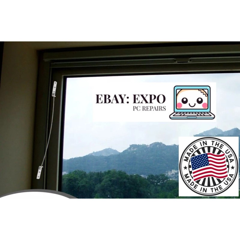 HANDMADE USA Anti-drop Wire Rope Window Safety Security Device Baby