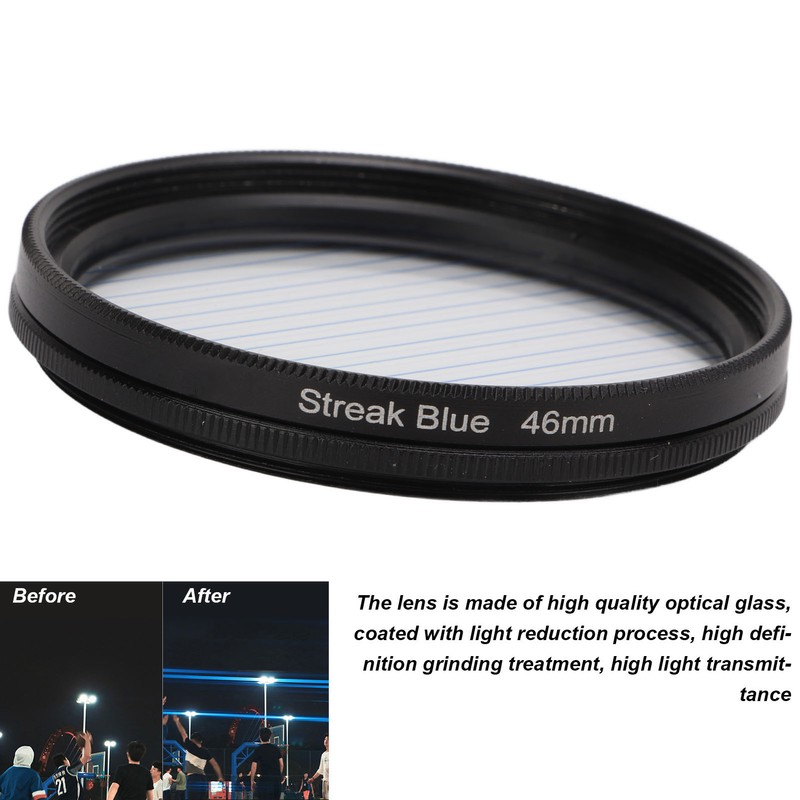 Junestar Blue Streak Special Effects Filter Dot to Line Filter