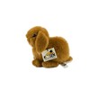 Rust Young Dwarf Lop Rabbit collectable soft toy by Kosen