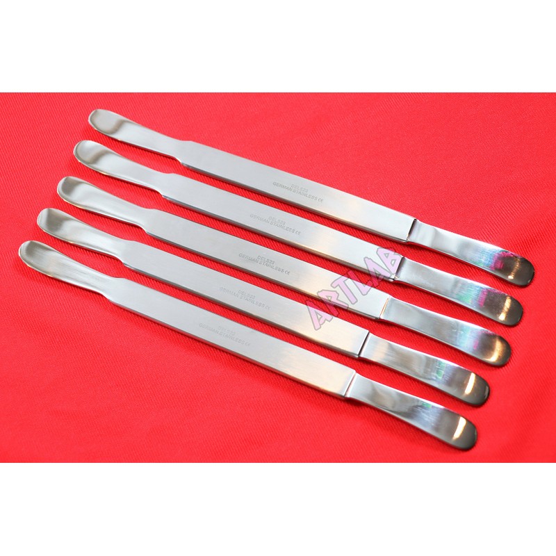 5pcs Periosteal Seldin 8" Dental Elevator German Stainless Steel Dental