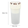 Blender Cup Beige 300ml 1500mAh USB Rechargeable Cordless 22000rpm Smoothie