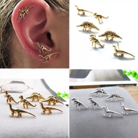 Patry Set De 3 Pares Aretes Dinosaurio