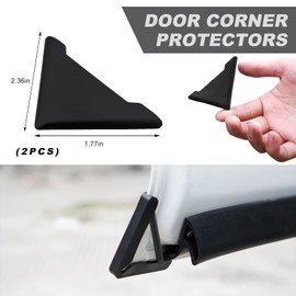 SHMZK 2 PCS Car Door Edge Guards, Anti-Collision Auto Front Door Corner Cover Decor Trim, Anti-Scratch Door Edge Scratch Gaurd Protector for Car Truck SUV, Car Accessories