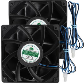 Smtime XY-12038B2H High Air Volume Fan, Model XY-12038B2H Cabinet Cooling Fans 110V-220V 0.06A 50/60HZ EC-Fan 12CM 120×120×38mm 2PCS