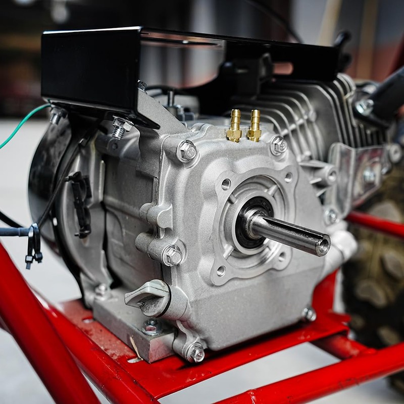 JMCHstore Crankcase Side Cover w/Pulse Fitting for Predator 212 Hemi